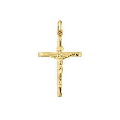 Krzyżyk złoty z Chrystusem
