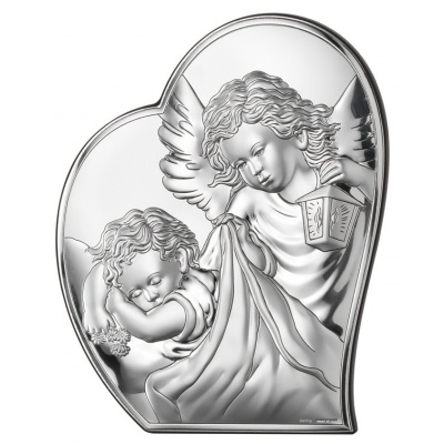 Aniołek nad Dzieckiem z modlitwą