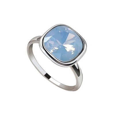 Pierścionek z kryształem Swarovski Air Blue Opal