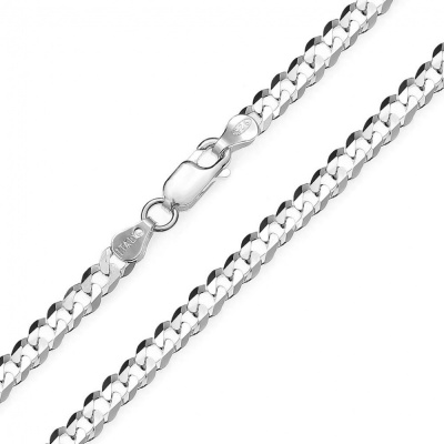 Łańcuszek srebrny Pancerka szerokość 0,65 cm